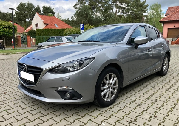 Mazda 3 cena 49800 przebieg: 183400, rok produkcji 2014 z Leszno małe 379